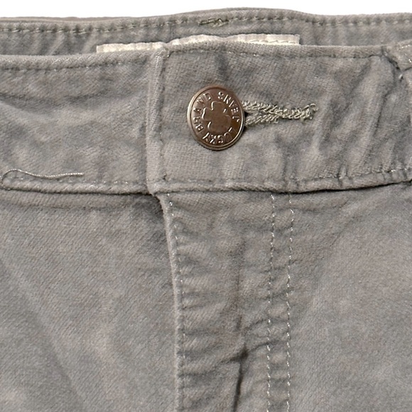 Lucky Brand Ava Super Skinny‎ Velvet Pant Shadow Mint Size 6/28 7W14198 - Picture 5 of 13